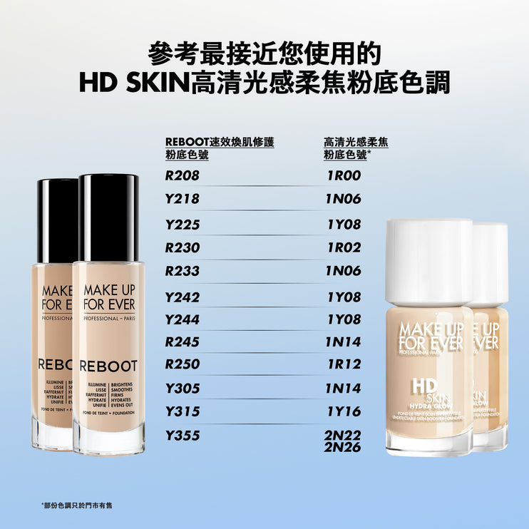 HD SKIN Foundation Partner (Hydra Glow)